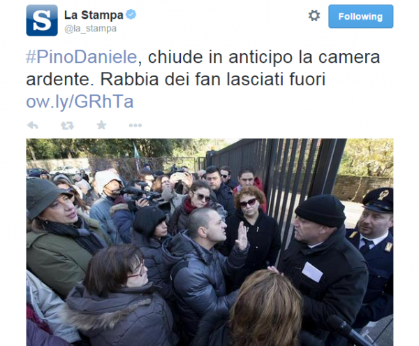 camera ardente daniele