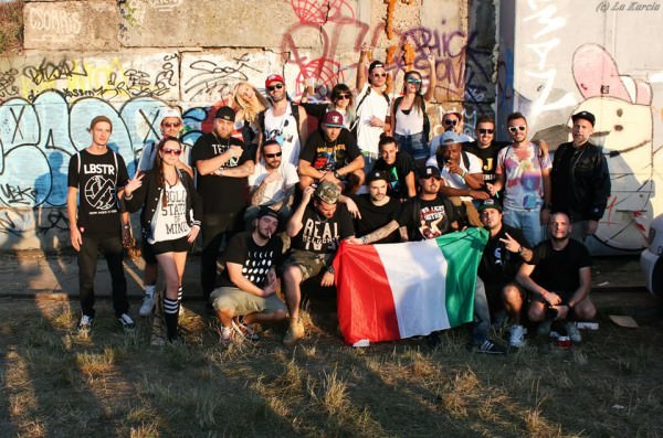 Parte della rappresentanza italiana